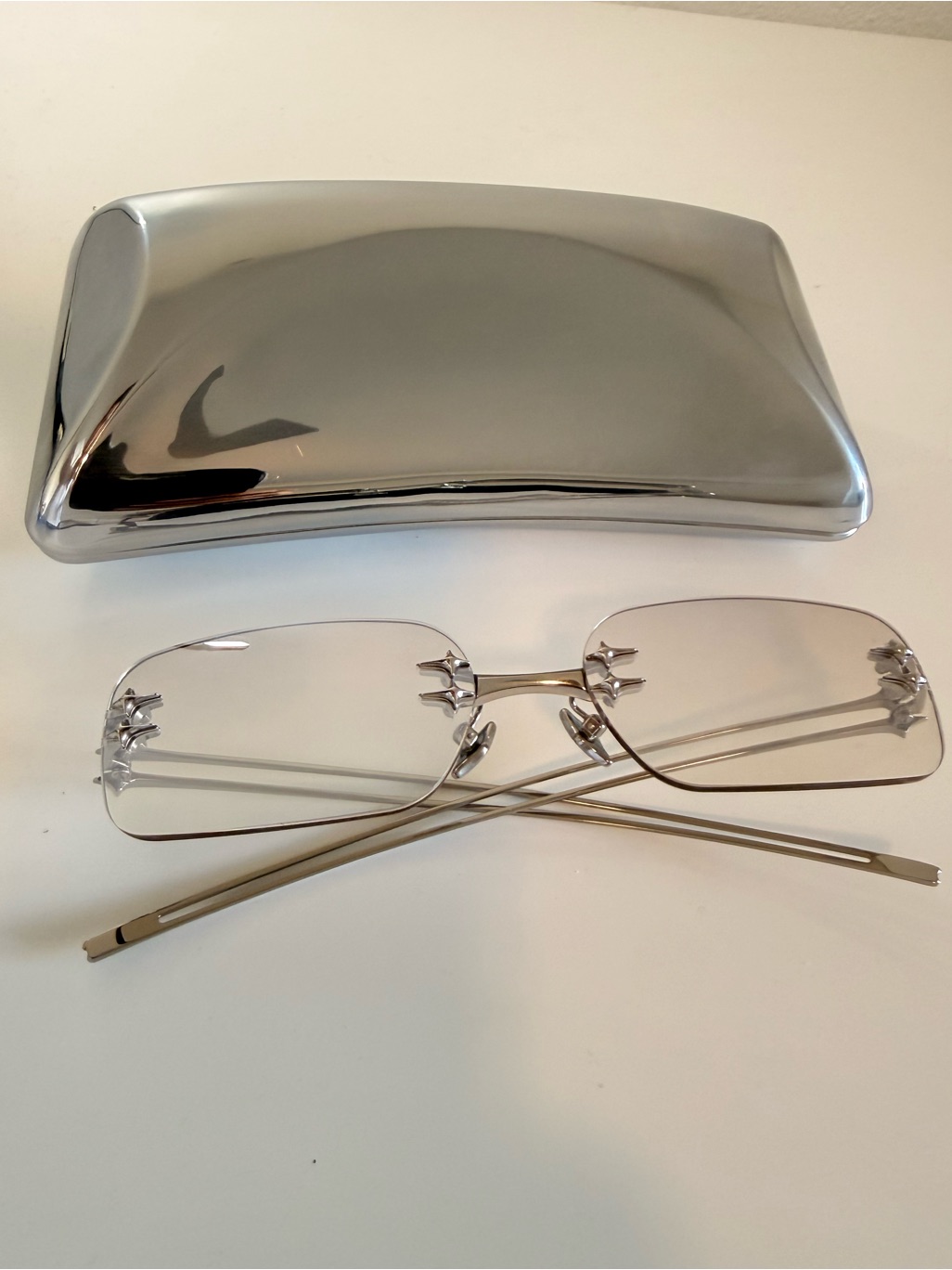 Gentle Monster Paranoyd 02  Brand New Sunglasses In Silver